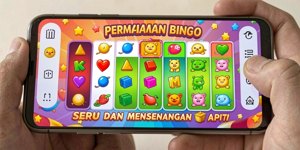 Tampilan gameplay menegangkan dalam permainan Bingo API77.