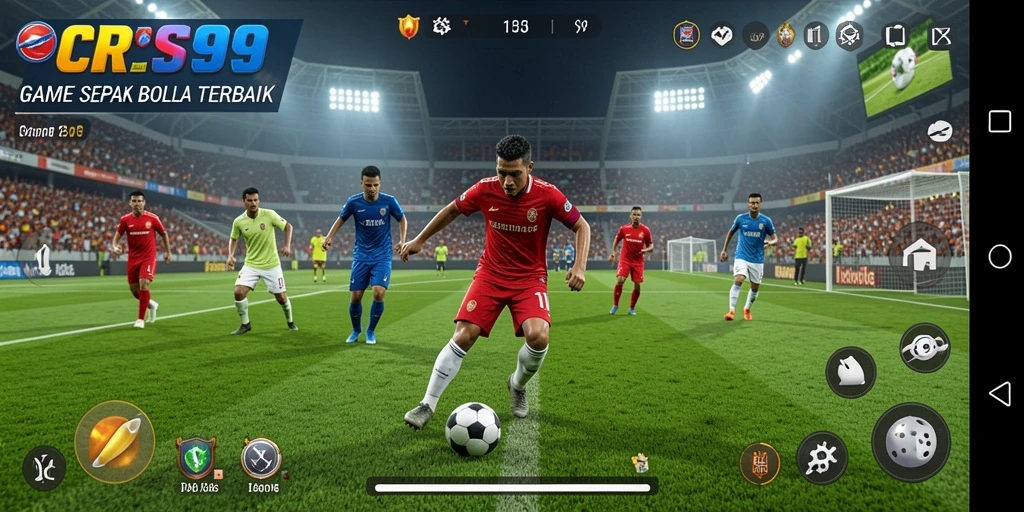 Tampilan gameplay CRS99 yang menegangkan dan seru.
