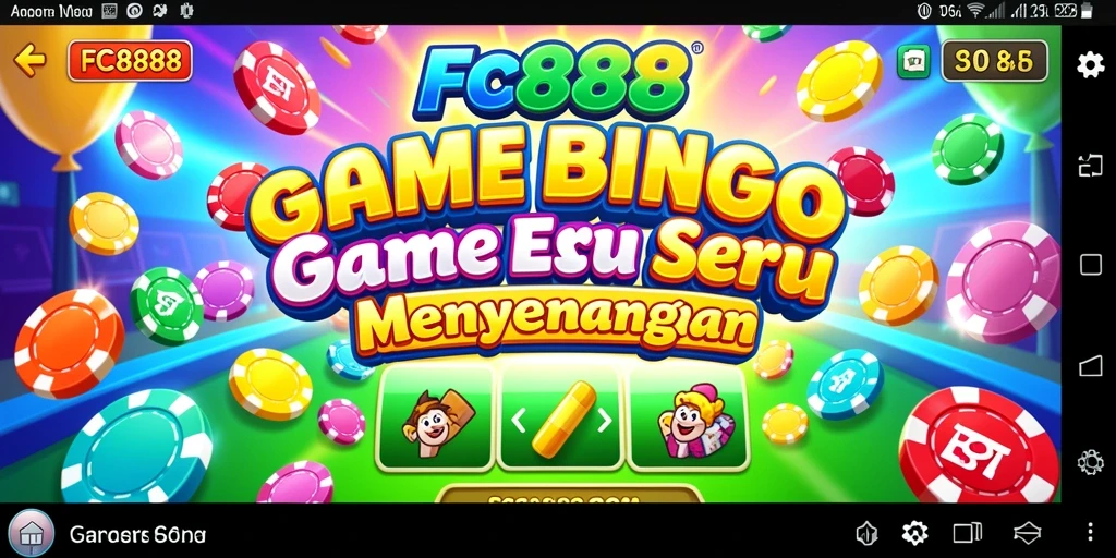 Gameplay seru FC888 dengan suasana Bingo yang atraktif.