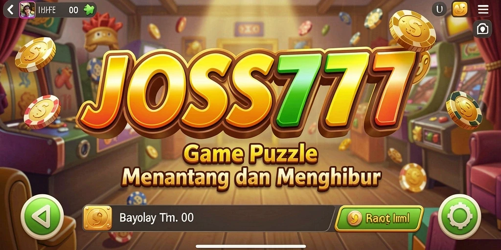 Screenshot gameplay JOSS777 menampilkan teka-teki menarik dan tantangan seru.