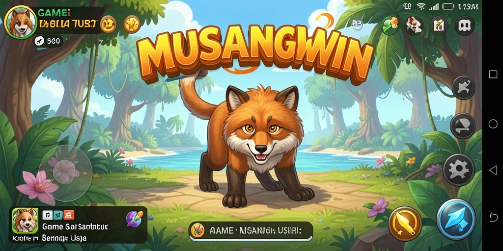 Tampilan menarik dari gameplay <strong>MUSANGWIN</strong> yang menyenangkan dan interaktif.